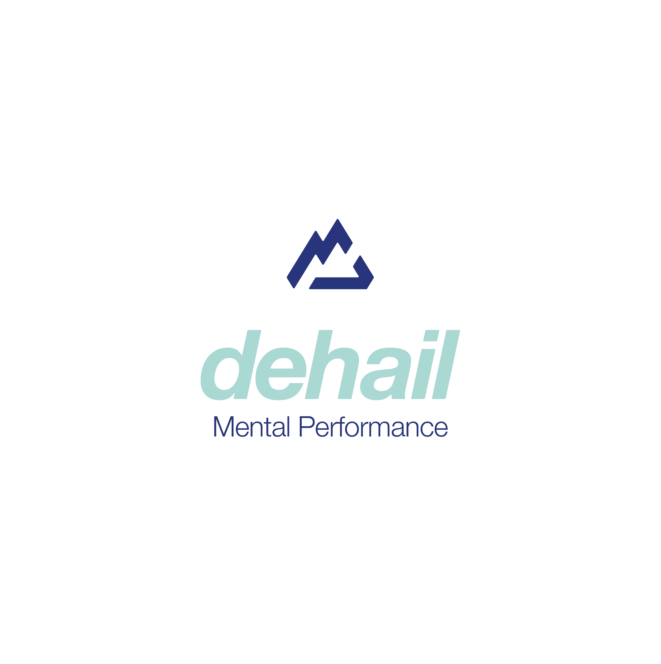 Journal/Portfolio - Logo de Dehail, Mental Performance - version blanche