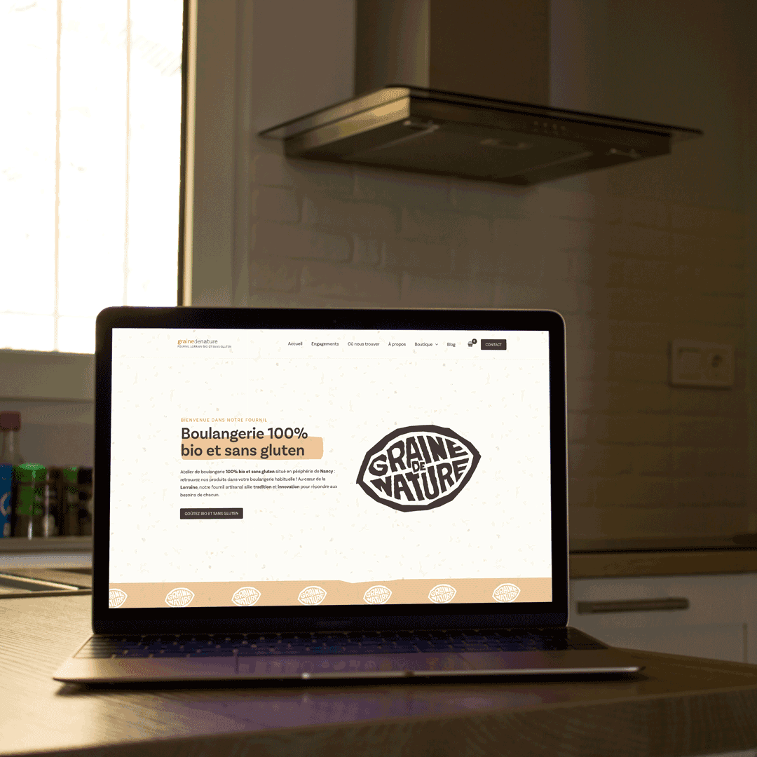 Journal/Portfolio - Site web de Graine de Nature